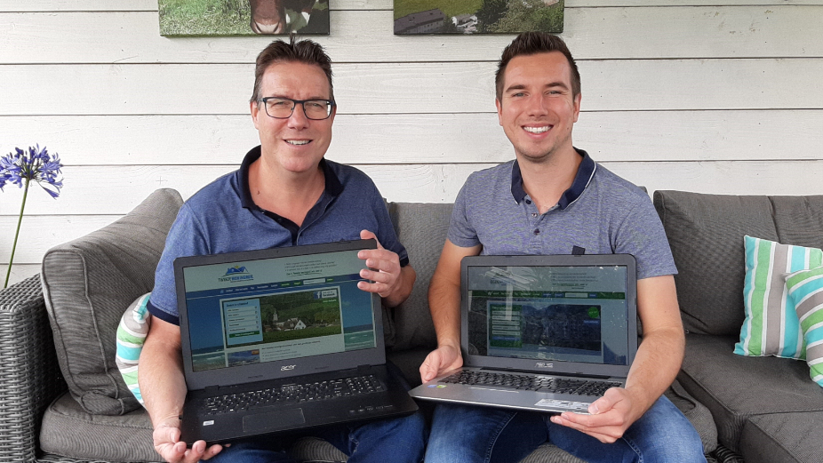 Gerard en Dennis de Bruyn presenteren website Tweedewoningruil